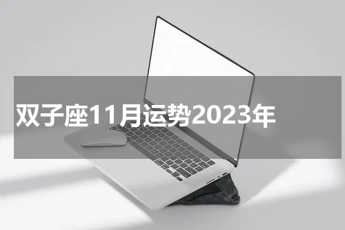 双子座11月运势2023年