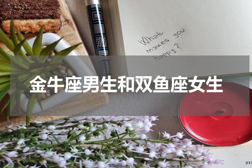 金牛座男生和双鱼座女生