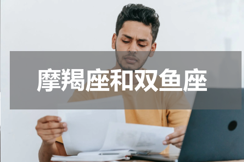摩羯座和双鱼座