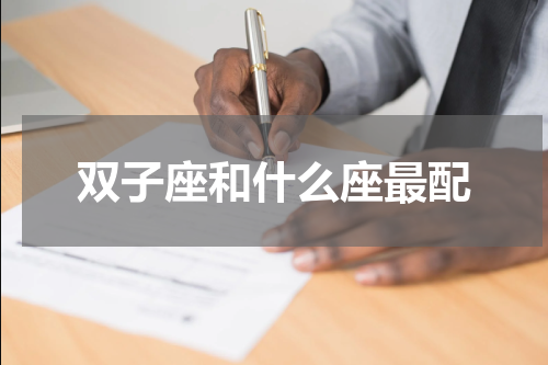 双子座和什么座最配