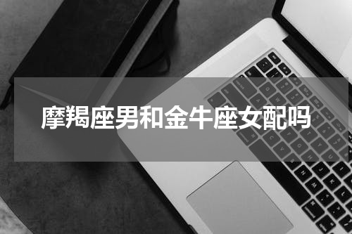 摩羯座男和金牛座女配吗