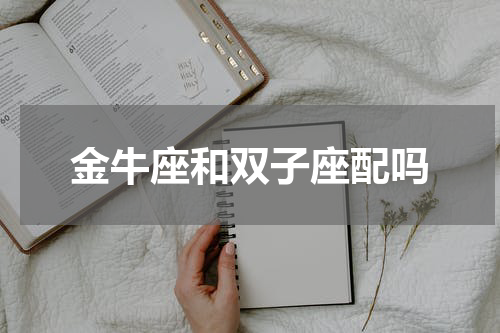金牛座和双子座配吗