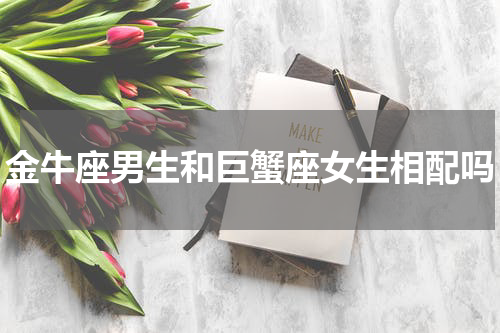 金牛座男生和巨蟹座女生相配吗