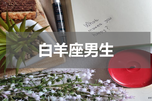 白羊座男生