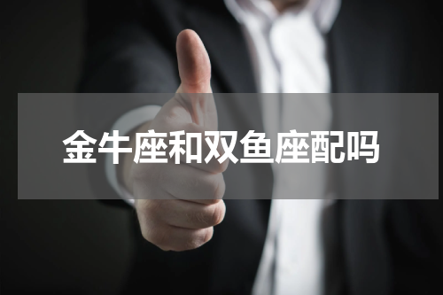 金牛座和双鱼座配吗