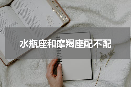 水瓶座和摩羯座配不配