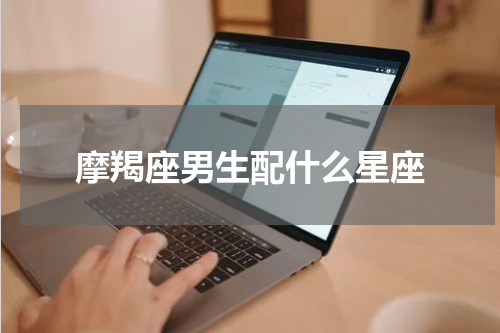 摩羯座男生配什么星座