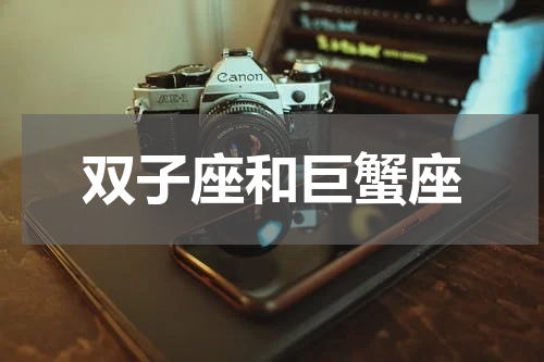 双子座和巨蟹座