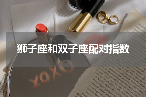 狮子座和双子座配对指数