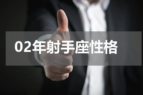 02年射手座性格