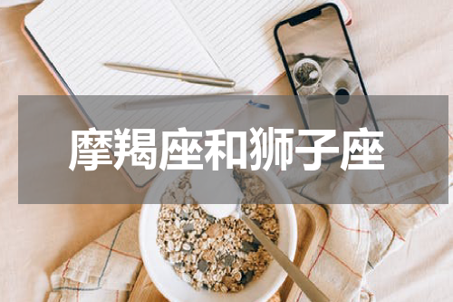 摩羯座和狮子座