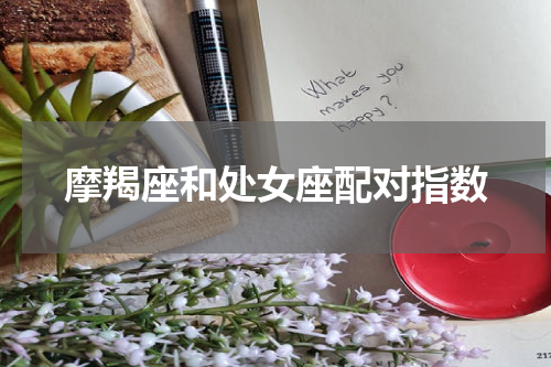 摩羯座和处女座配对指数
