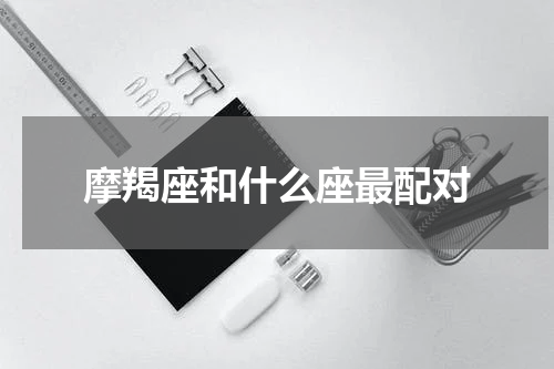 摩羯座和什么座最配对