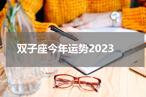 双子座今年运势2023