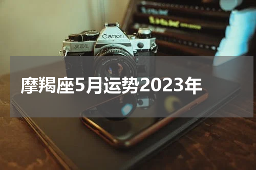摩羯座5月运势2023年