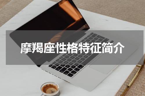 摩羯座性格特征简介
