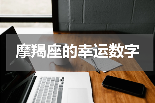 摩羯座的幸运数字
