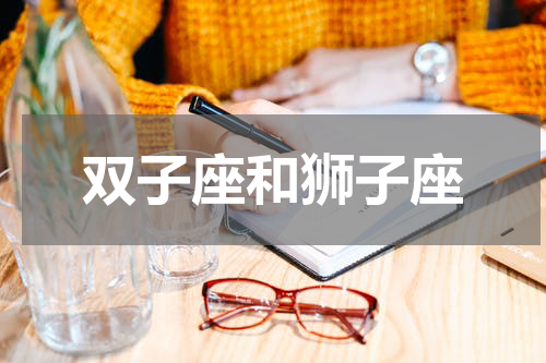 双子座和狮子座