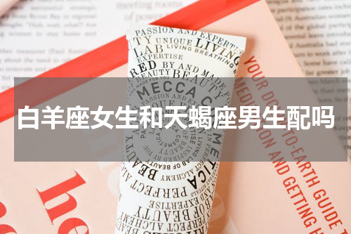 白羊座女生和天蝎座男生配吗