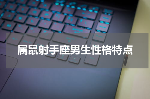 属鼠射手座男生性格特点