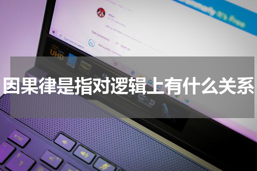 因果律是指对逻辑上有什么关系
