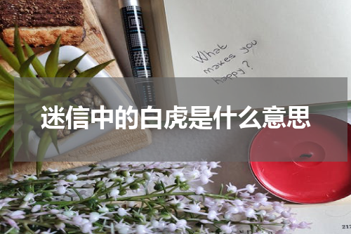 迷信中的白虎是什么意思