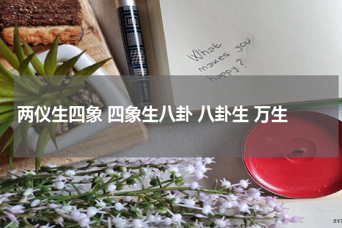 两仪生四象 四象生八卦 八卦生 万生