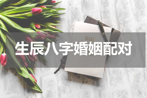 生辰八字婚姻配对