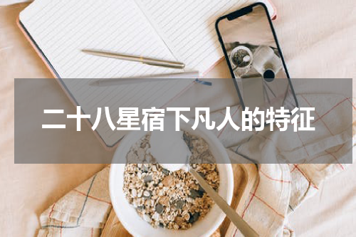 二十八星宿下凡人的特征
