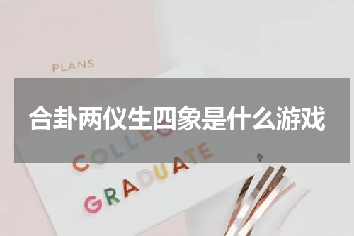 合卦两仪生四象是什么游戏