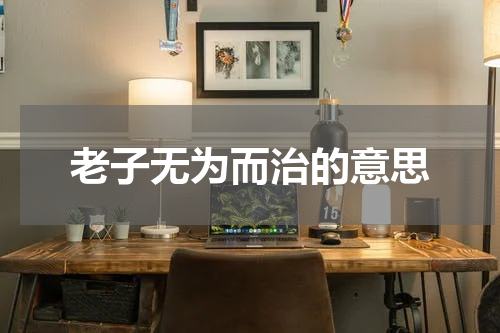 老子无为而治的意思