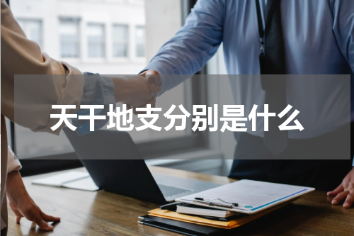 天干地支分别是什么