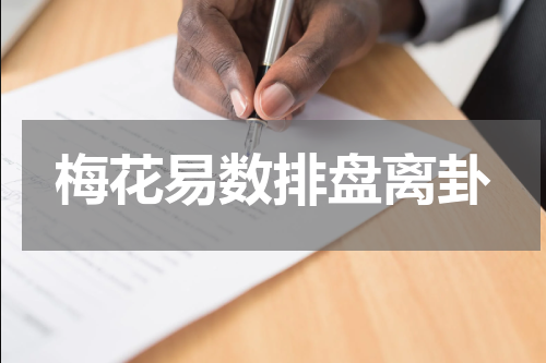 梅花易数排盘离卦