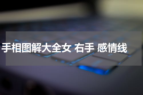手相图解大全女 右手 感情线