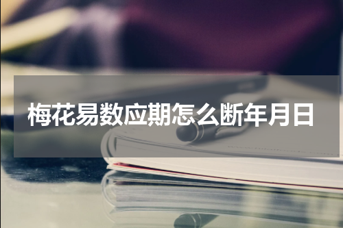 梅花易数应期怎么断年月日