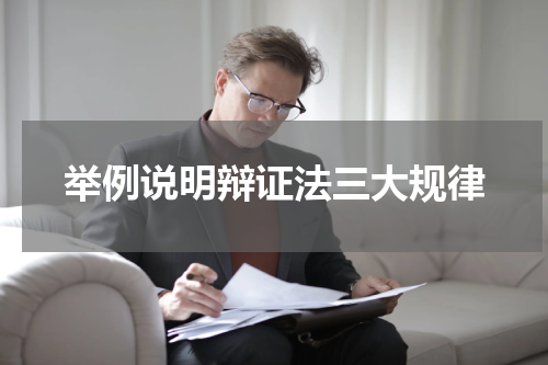 举例说明辩证法三大规律