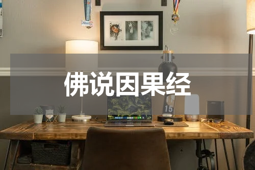 佛说因果经