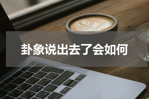 卦象说出去了会如何