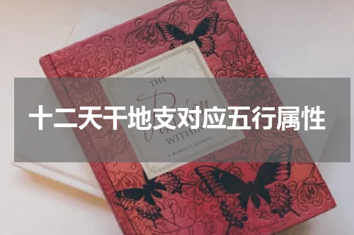 十二天干地支对应五行属性