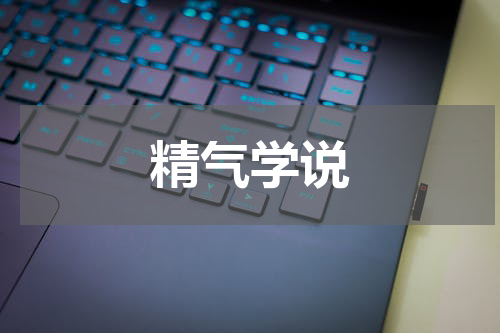 精气学说