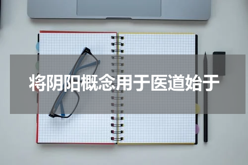 将阴阳概念用于医道始于
