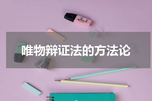 唯物辩证法的方法论
