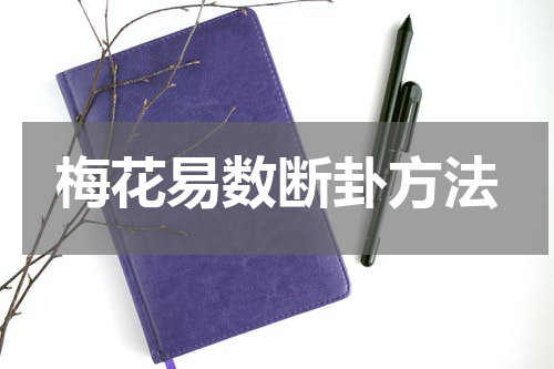 梅花易数断卦方法