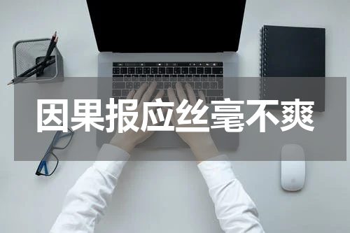 因果报应丝毫不爽