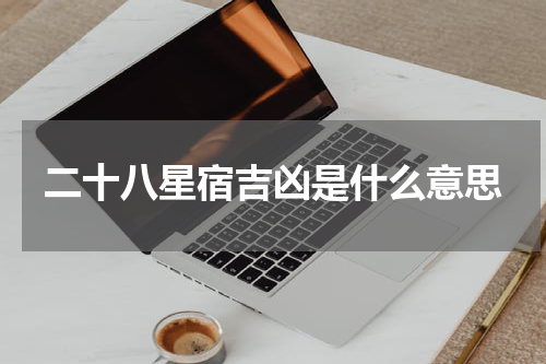 二十八星宿吉凶是什么意思