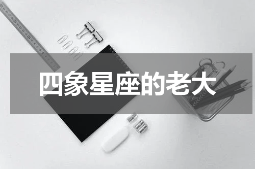 四象星座的老大