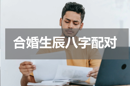 合婚生辰八字配对