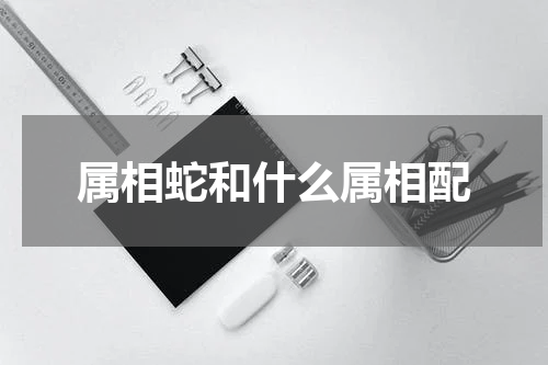 属相蛇和什么属相配