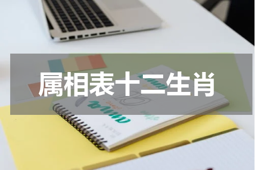 属相表十二生肖