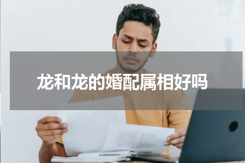 龙和龙的婚配属相好吗